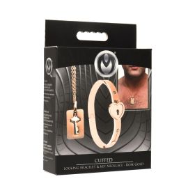 Master Series Cuff Lock Bracelet&Neck Ro