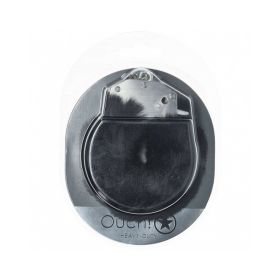 Ouch! Heavy-Duty Fluffy Handcuffs Black