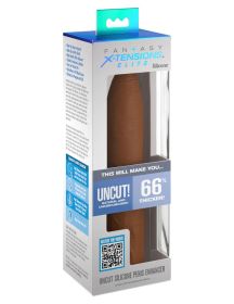 Fantasy X-Tensions Elite Uncut 7 Inch Extension Sleeve - Tan