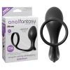 AFC Ass-Gasm CockRing Advanced Plug Blk