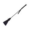Rouge Tassalled Riding Crop Black