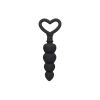 Ouch Silicone Anal Love Beads Black