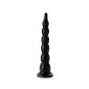 Tantus Cowboy Beaded Dildo Black BOX