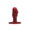 Tantus Cock Plug Anal Plug Red BAG