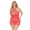 DG Chemise & G-String Coral OSQ