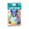 AF Sexy Nipple Clamps Black Hearts