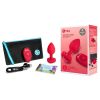 b-Vibe Vib Heart Shape Jewel Plug M/L Rd