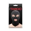 Hustler Taboo Eyes&Mouth Hood Black