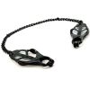 H2H Nipple Clamps Jaws W/Chain (Black)