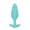 b-Vibe Bump Texture Vibrating Plug Mint