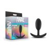 Anal Adventures Vibra Slim Plug Med Blk