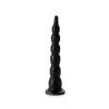 Tantus Cowboy Beaded Dildo Black BOX