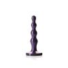 Tantus Ripple Small Beaded Plug Purple