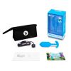 b-Vibe Vibrating Snug Plug 3 Blue
