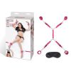 Lux Fetish 7pc Bed Spreader Set Hot Pink