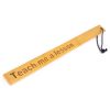 Bamboo Paddle Teach Me A Lesson