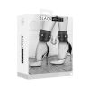 Ouch B&W Adjustable Plush Ankle Cuff Blk