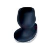 Oxballs Morphhole-2 Gaper Plug Lg Bk Ice