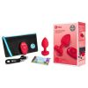 b-Vibe Vib Heart Shape Jewel Plug M/L Rd