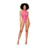 DG Heart Print G-string Teddy Peony L
