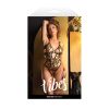FL Vibes Boujee Cut-Out Foil Bodysuit SM